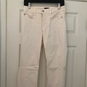 White House Black market skinny pants tan